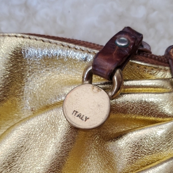 Furla Gold and Brown Crossbody Bag - Picture 5 of 12